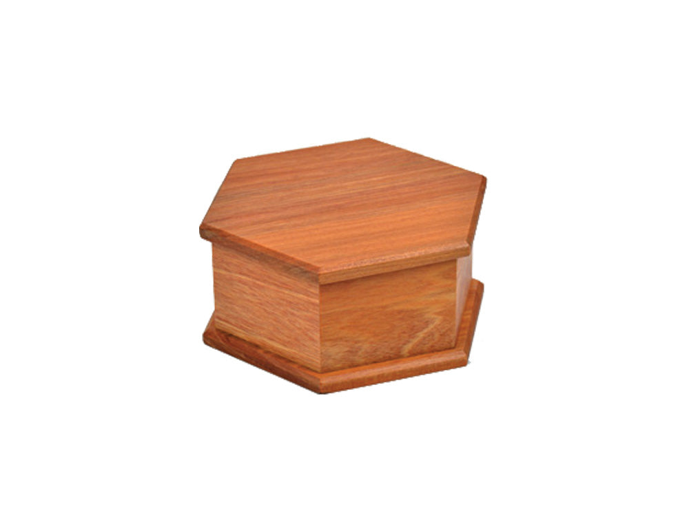 Podocarp Rimu Urn Hexagon #4