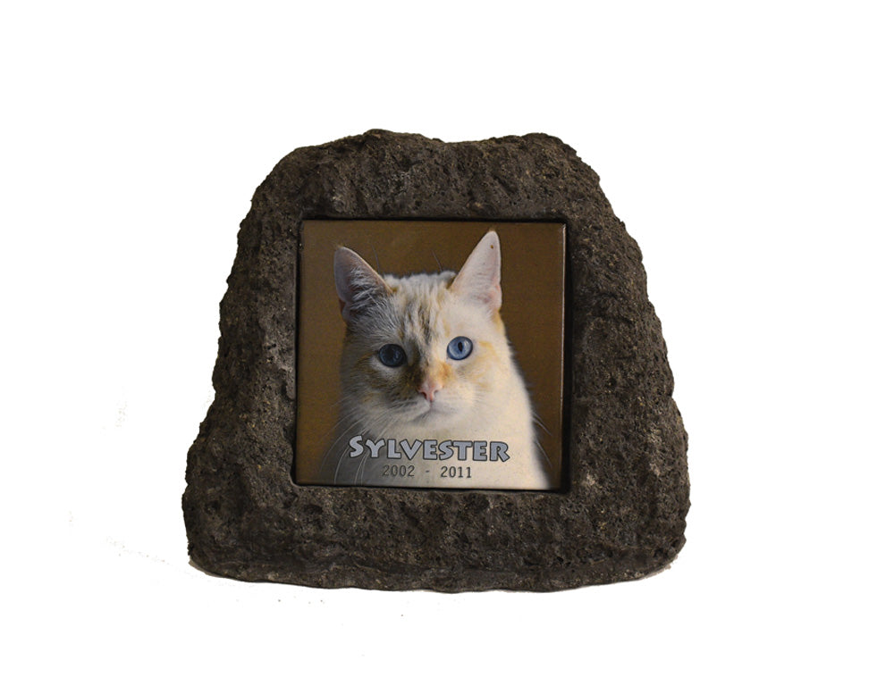 Pet Memorial Rock - Small (Black)