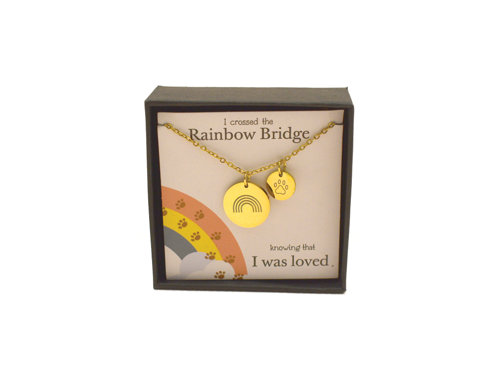 Gold Rainbow Bridge Necklace