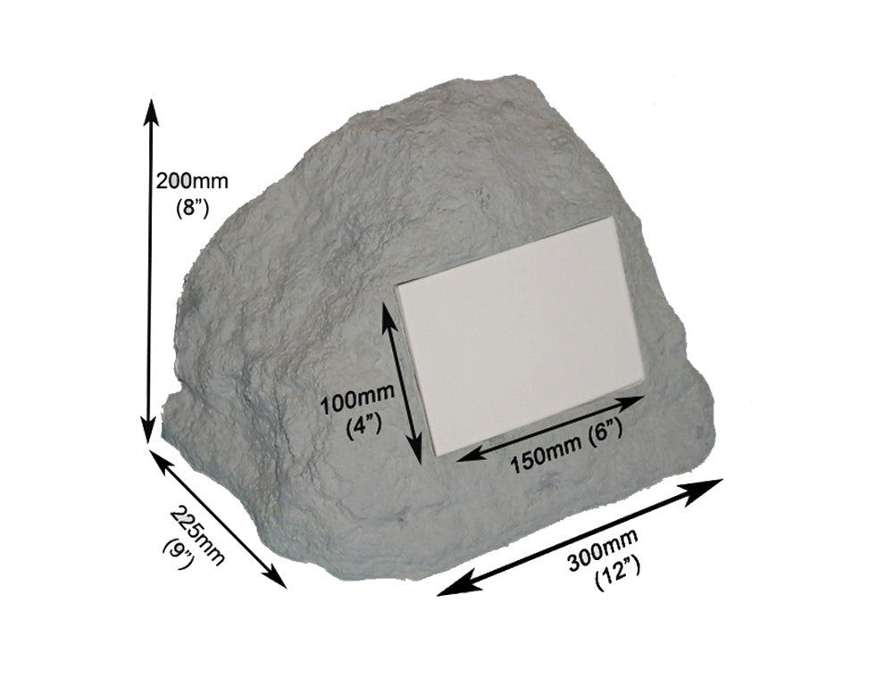 Pet Memorial Rock - Large (White)