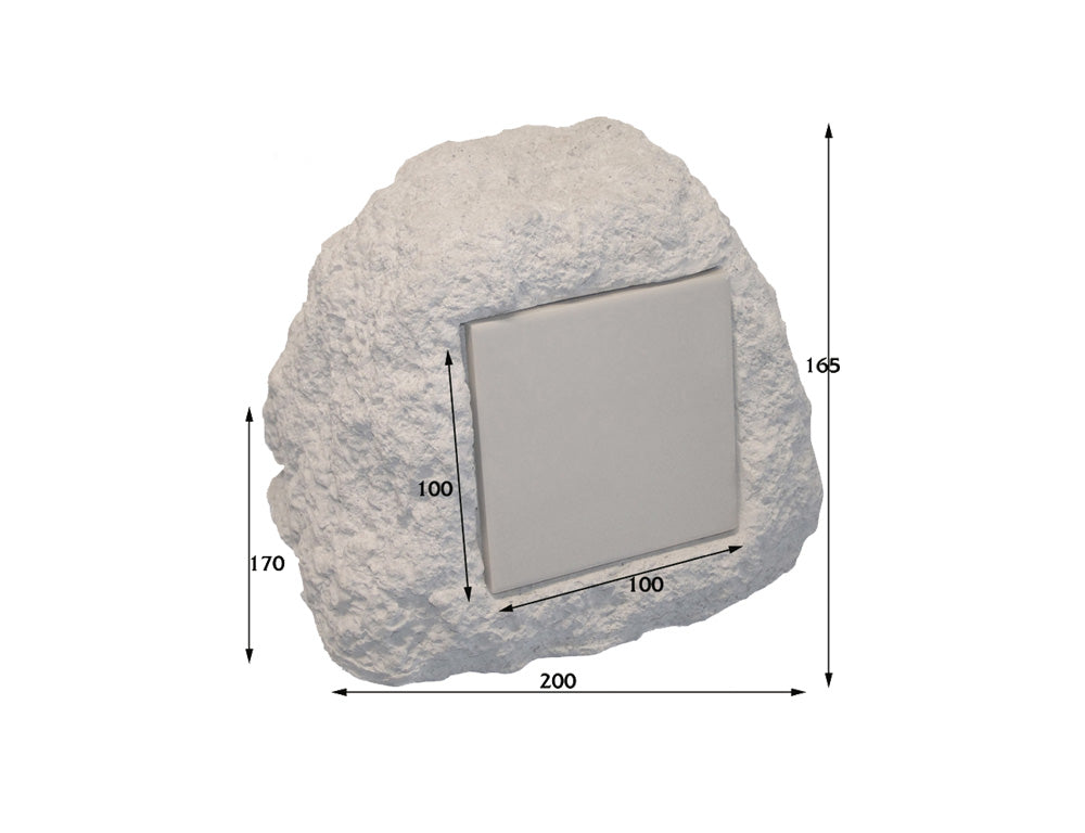 Pet Memorial Rock - Small (Grey)