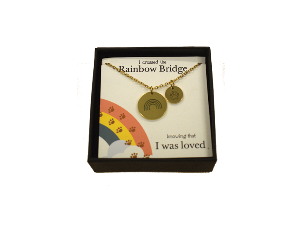 Gold Rainbow Bridge Necklace